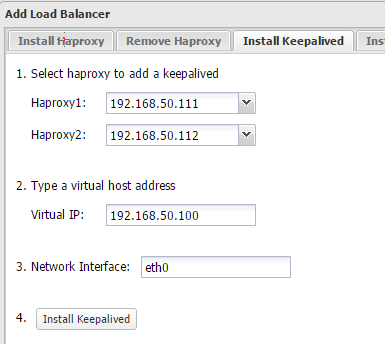 Prestashop MariaDB | Step 7: load balancers and failover | hevo data